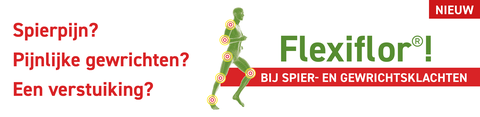 Spierpijn? Gewrichtspijn? Een verstuiking? Flexiflor®!